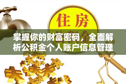 东兴掌握你的财富密码，全面解析公积金个人账户信息管理与优化