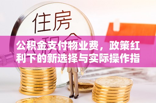 东兴公积金支付物业费，政策红利下的新选择与实际操作指南