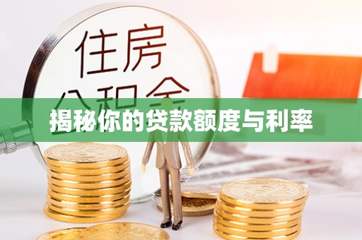 东兴揭秘你的贷款额度与利率