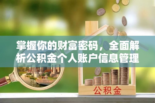 东兴掌握你的财富密码，全面解析公积金个人账户信息管理