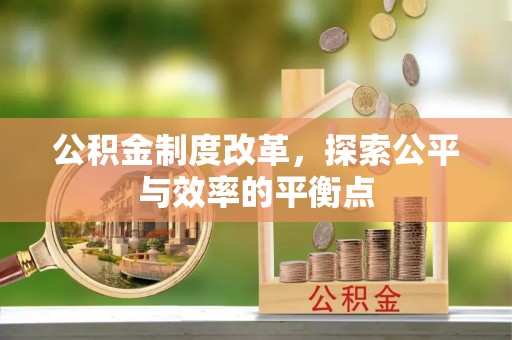 东兴公积金制度改革，探索公平与效率的平衡点
