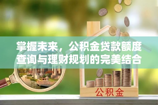 东兴掌握未来，公积金贷款额度查询与理财规划的完美结合