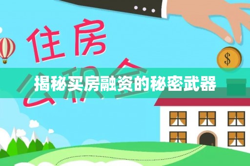 东兴揭秘买房融资的秘密武器